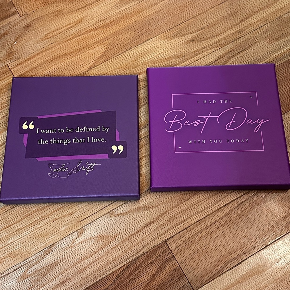 Taylor Swift Speak Now Themed Canvases